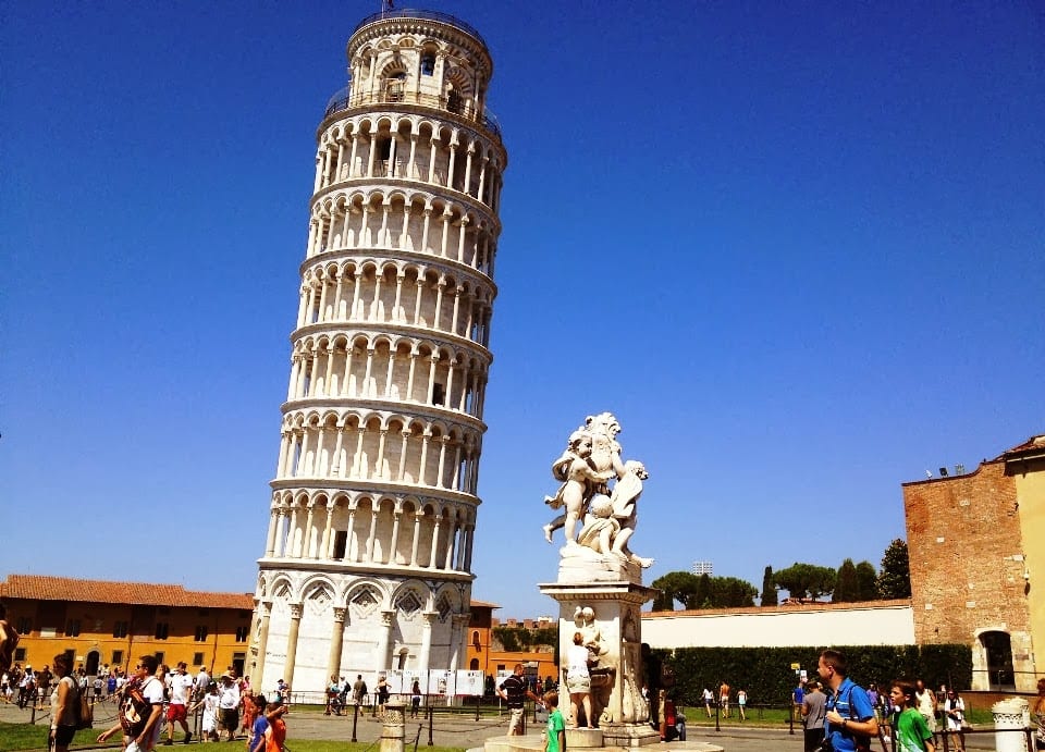 Torre de Pisa na Itália Torre de Pisa na Itália
