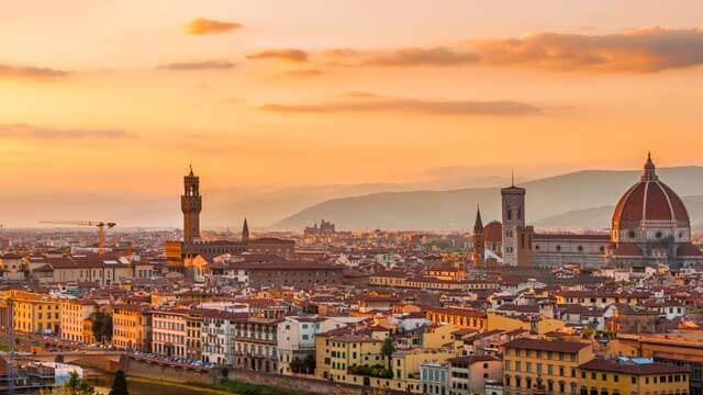 O clima em Florença O clima em Florença