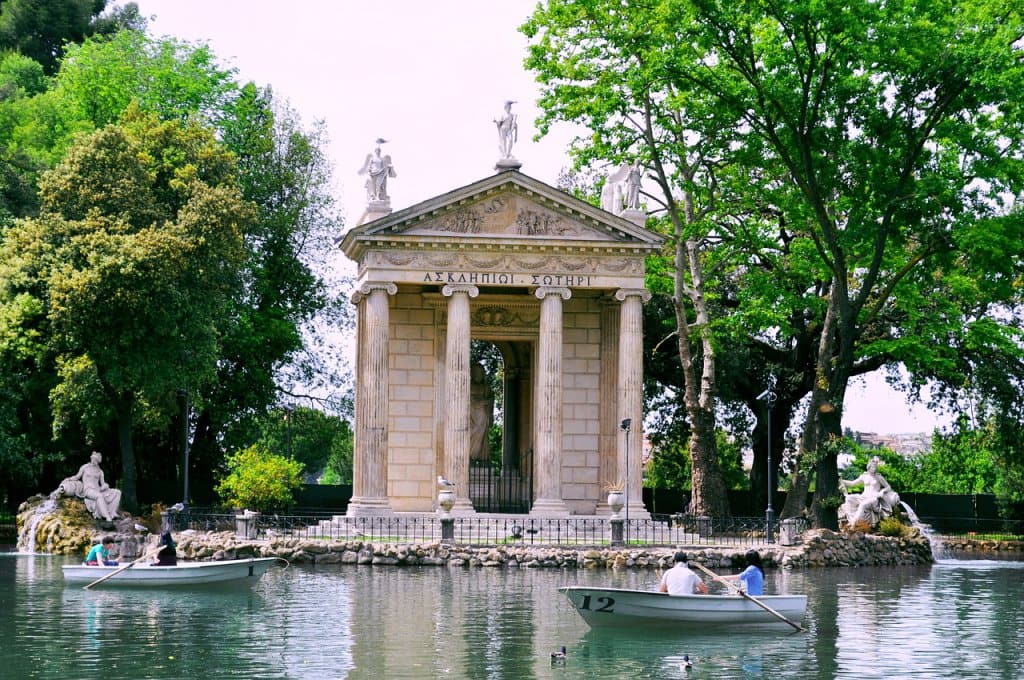 Villa Borghese em Roma Villa Borghese em Roma