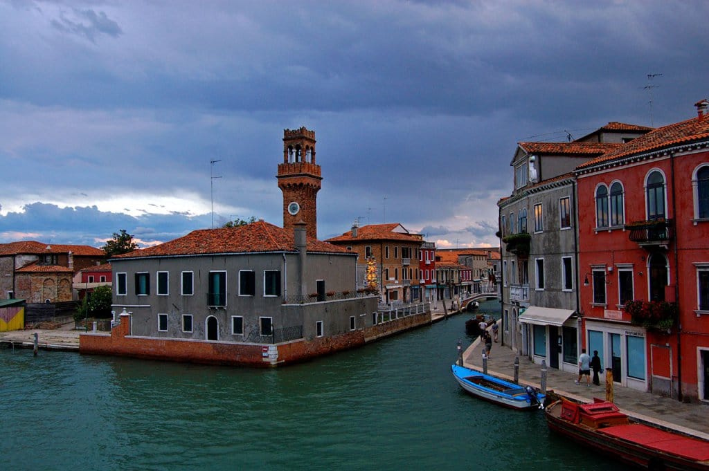 Isla de Murano en Venecia