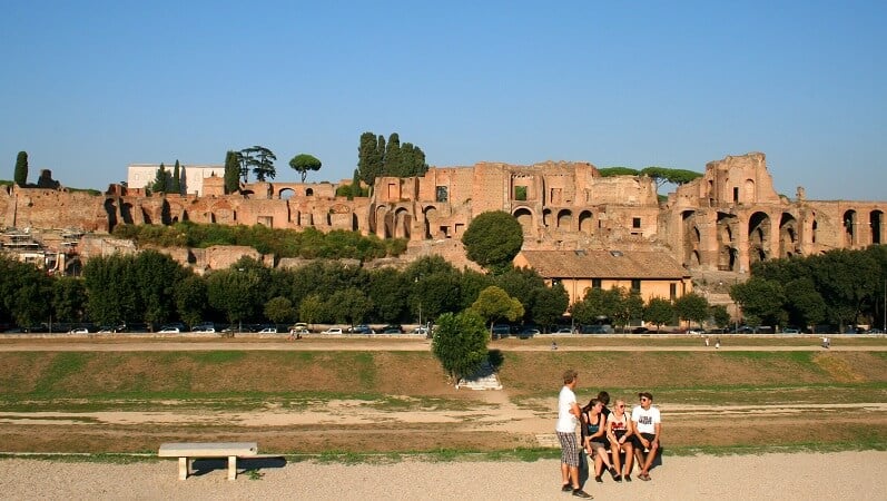 Visita ao Monte Palatino em Roma Visita ao Monte Palatino em Roma