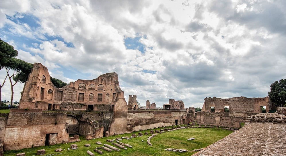 Monte Palatino em Roma Monte Palatino em Roma