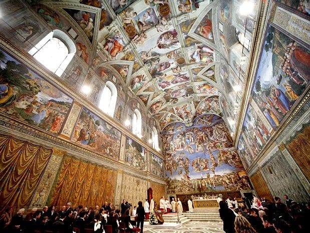Capela Sistina no Vaticano Capela Sistina no Vaticano