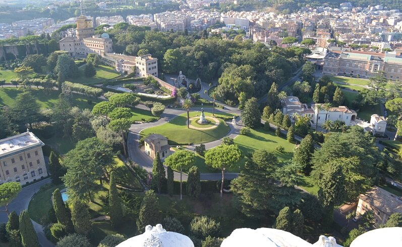 Jardins no Vaticano Jardins no Vaticano