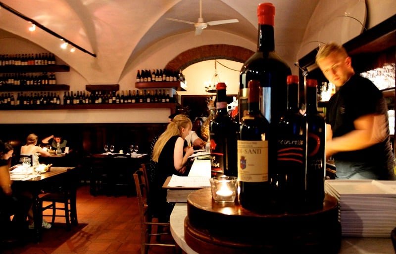 Restaurante II Santo Bevitore em Florença Restaurante II Santo Bevitore em Florença