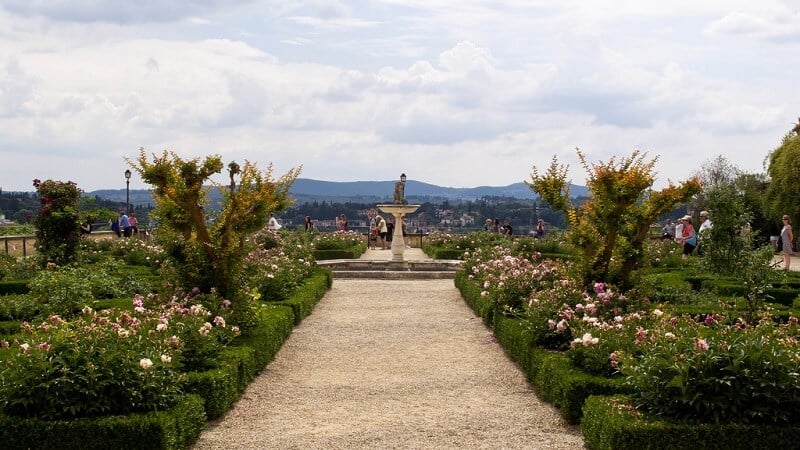 Jardins de Boboli em Florença Jardins de Boboli em Florença