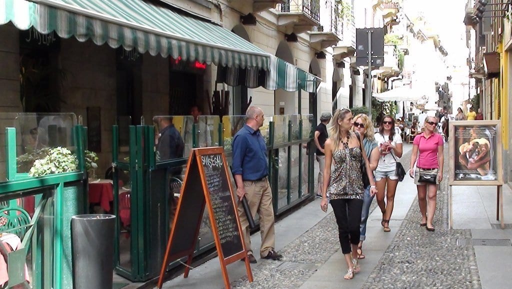 Brera em Milão Brera em Milão