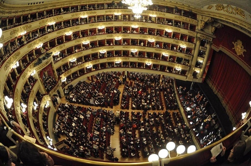 Teatro Alla Scala em Milão Teatro Alla Scala em Milão
