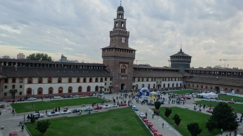 Castelo Sforzesco em Milão Castelo Sforzesco em Milão