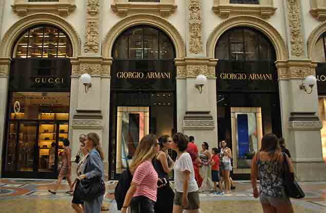 Compras em Milão Compras em Milão