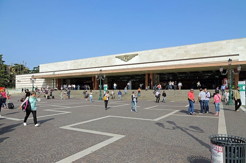 Estação Venezia Santa Lucia em Veneza Estação Venezia Santa Lucia em Veneza