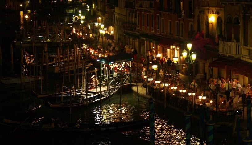 Melhores baladas em Veneza Melhores baladas em Veneza