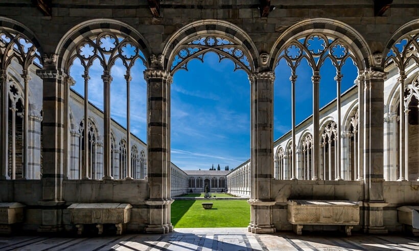 Camposanto Monumentale em Pisa na Itália Camposanto Monumentale em Pisa na Itália