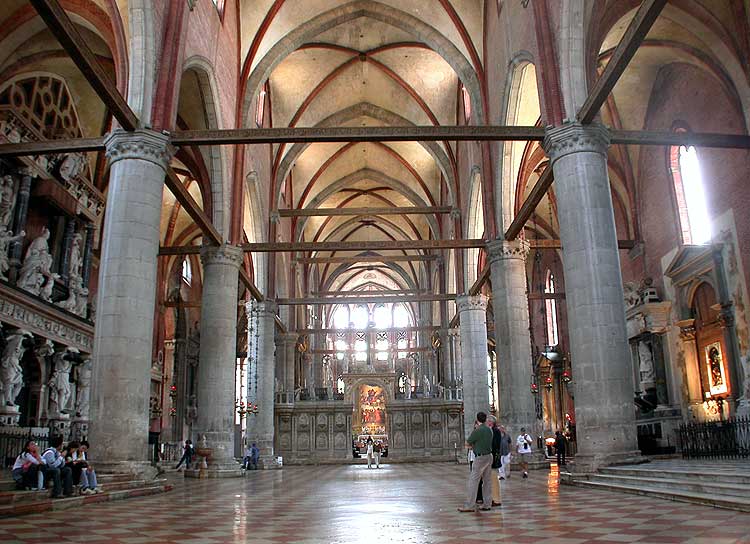 Informações sobre a Basílica Santa Maria Gloriosa em Veneza Informações sobre a Basílica Santa Maria Gloriosa em Veneza
