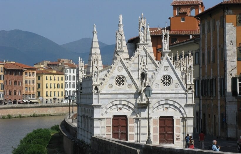 Santa Maria della Spina em Pisa Santa Maria della Spina em Pisa