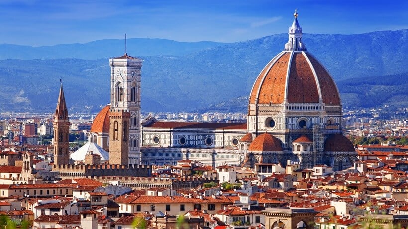 Vista da cidade de Florença