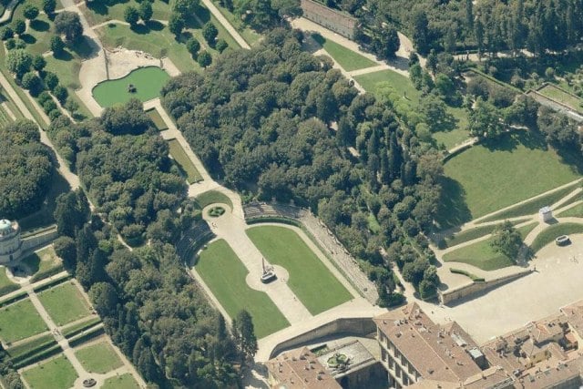 Jardins de Boboli na Itália Jardins de Boboli na Itália