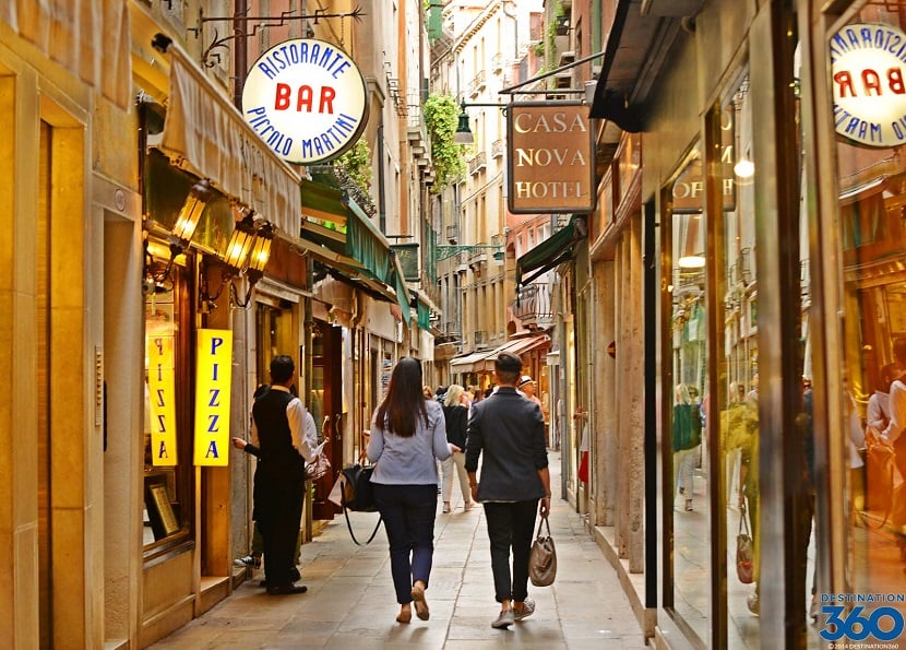 Compras em Veneza Compras em Veneza