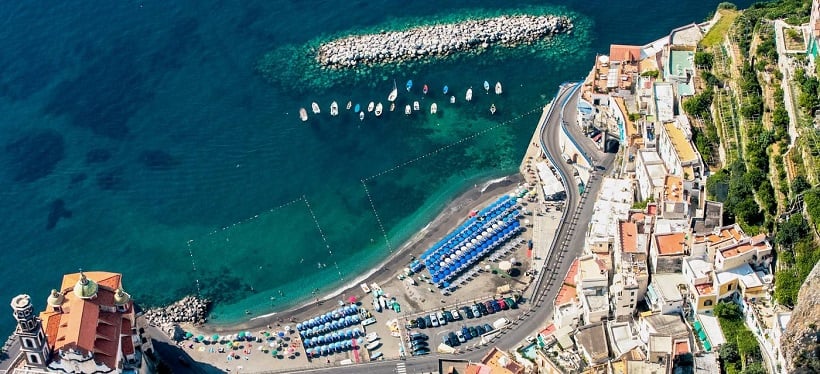 Praia Duoglio em Amalfi Praia Duoglio em Amalfi