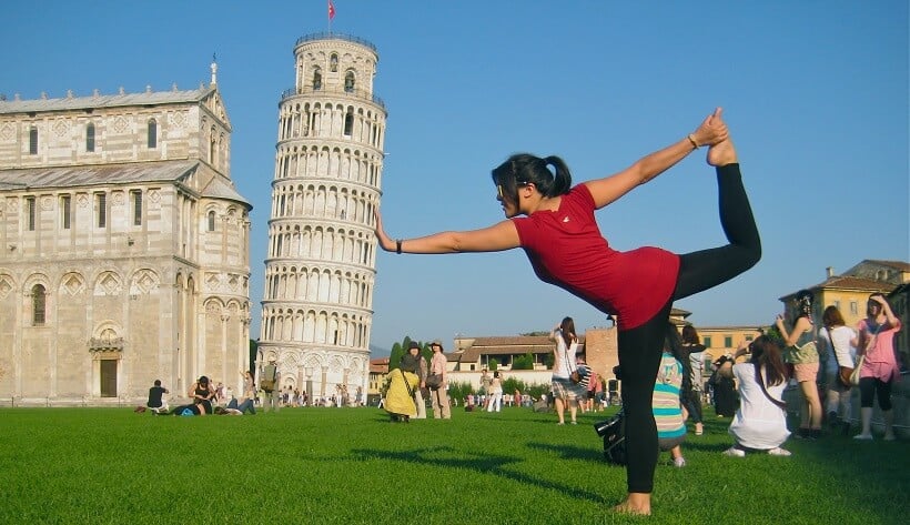 Torre de Pisa na Itália Torre de Pisa na Itália