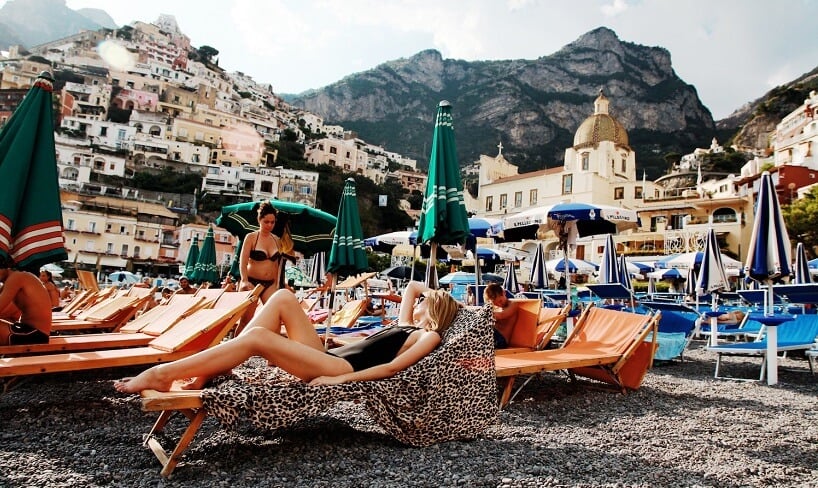 Positano na Costa Amalfitana Positano na Costa Amalfitana