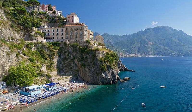 Praia de Castiglione em Ravello Praia de Castiglione em Ravello