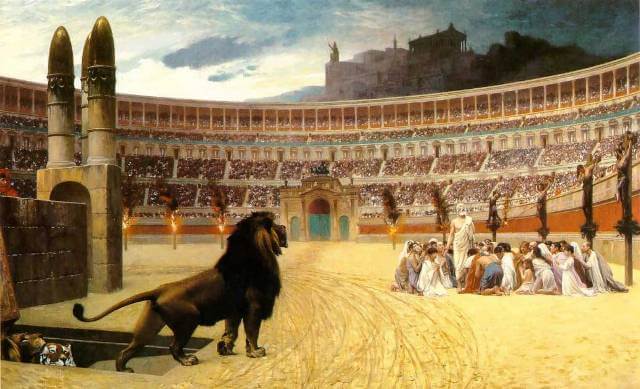 O Coliseu de Roma na Itália O Coliseu de Roma na Itália