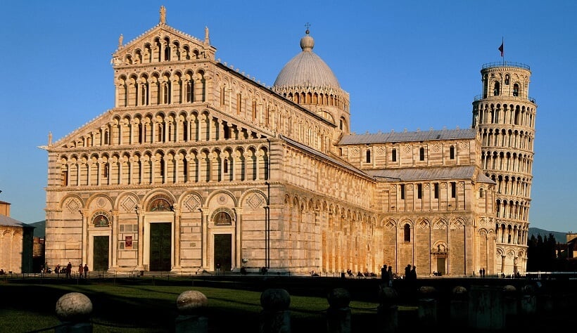 Praça da Catedral em Pisa Praça da Catedral em Pisa