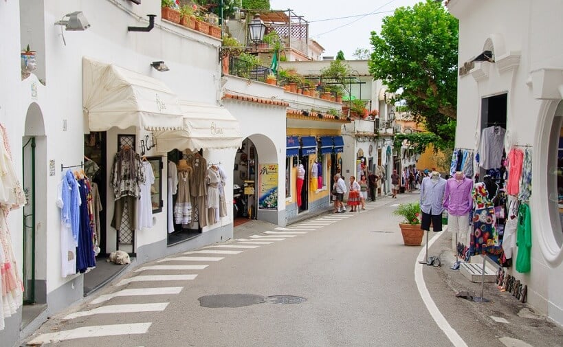 Centro de Positano na Costa Amalfitana Centro de Positano na Costa Amalfitana