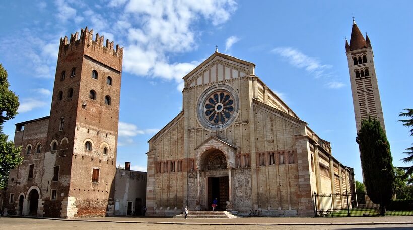 Basílica di San Zeno Maggiore em Verona Basílica di San Zeno Maggiore em Verona