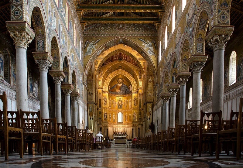 Catedral Monreale em Sicília Catedral Monreale em Sicília