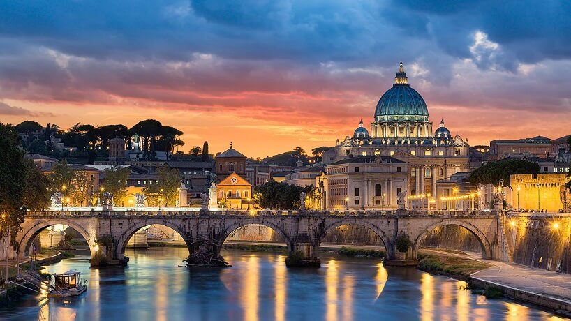 Cidade de Roma na Itália Cidade de Roma na Itália