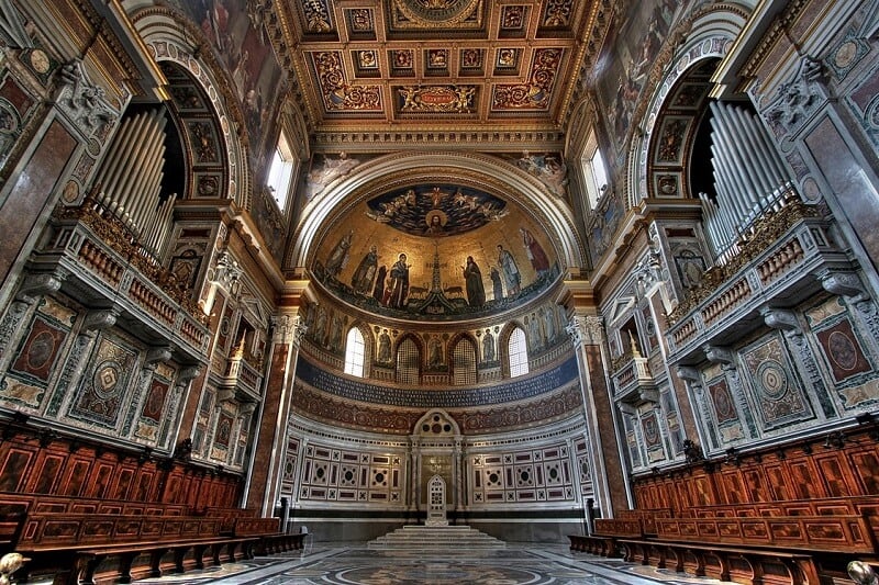 Basílica di San Giovanni in Laterano em Roma na Itália Basílica di San Giovanni in Laterano em Roma na Itália