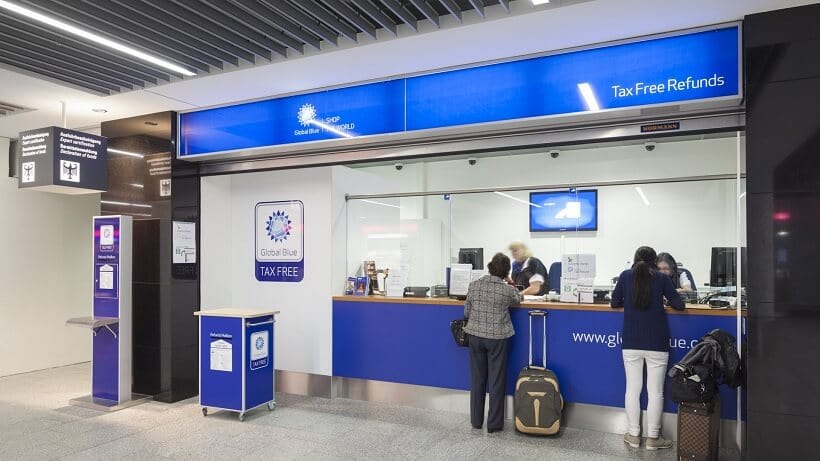Posto de atendimento da Global Blue Posto de atendimento da Global Blue