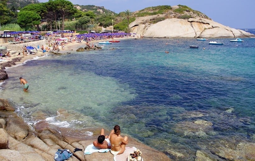Arenella Beach em Siracusa Arenella Beach em Siracusa