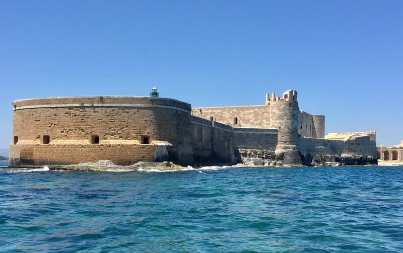 Castello Maniace em Siracusa Castello Maniace em Siracusa