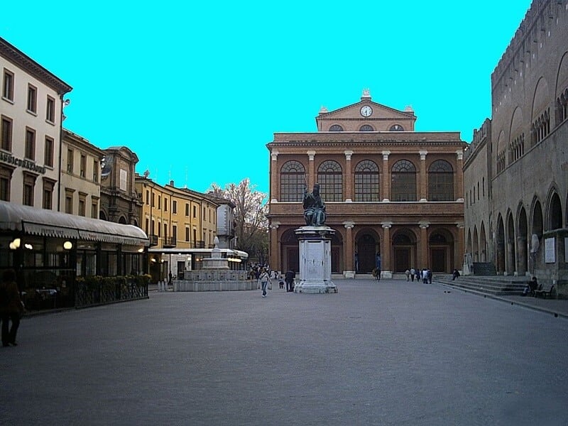 Piazza Cavour em Rimini Piazza Cavour em Rimini