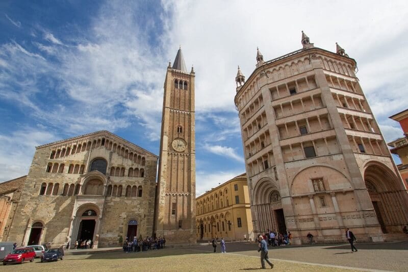 Piazza Duomo em Parma Piazza Duomo em Parma