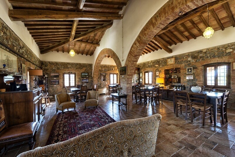 Interior da Casato Prime Donne em Montalcino Interior da Casato Prime Donne em Montalcino