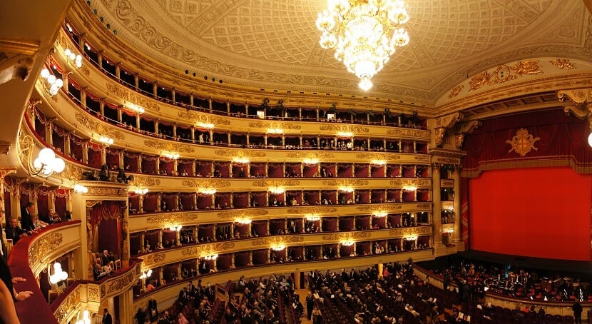 Teatro La Scala em Milão Teatro La Scala em Milão