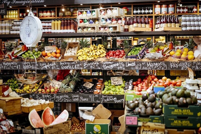 Loja de alimentos em Roma Loja de alimentos em Roma