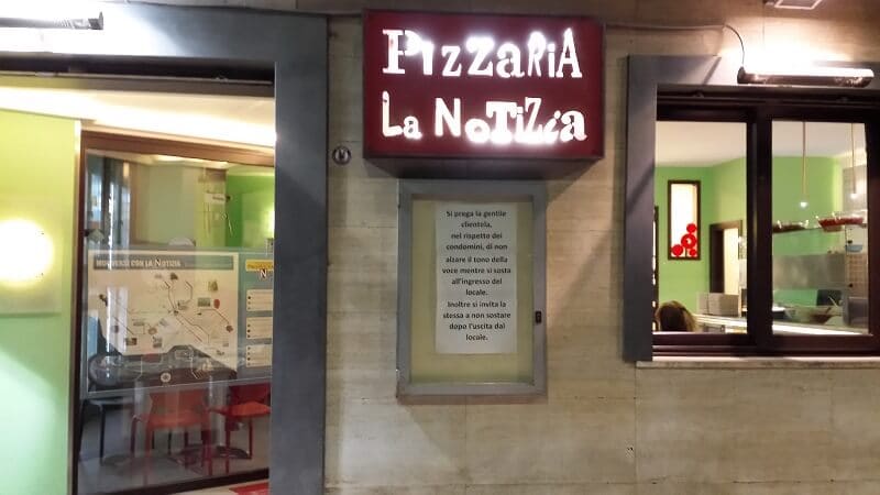 Pizzaria La Notizia 94 na Itália Pizzaria La Notizia 94 na Itália