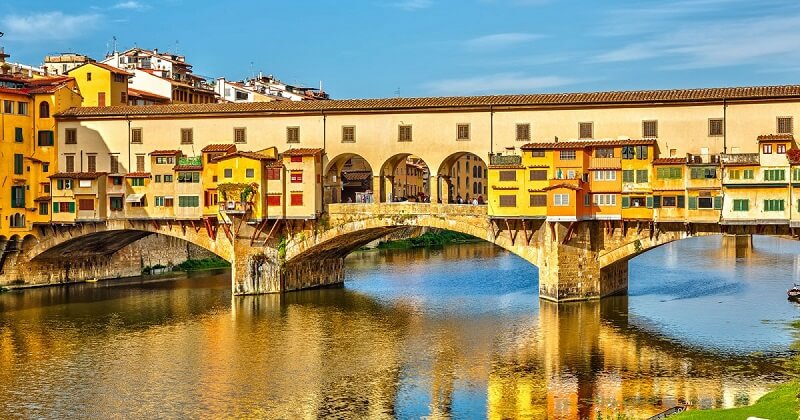 Ponte Vecchio em Florença na Itália Ponte Vecchio em Florença na Itália