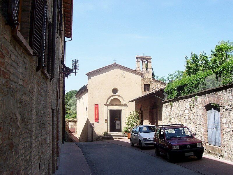 Chiesa del Quercecchio em San Gimignano Chiesa del Quercecchio em San Gimignano