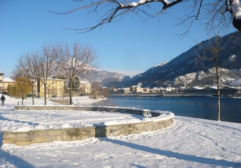Província de Lecco durante o inverno Província de Lecco durante o inverno