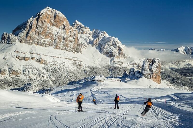 Cortina d'Ampezzo na Itália Cortina d'Ampezzo na Itália