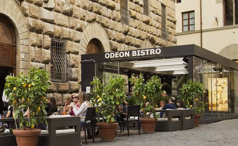 Odeon Bistrô em Florença na Itália Odeon Bistrô em Florença na Itália