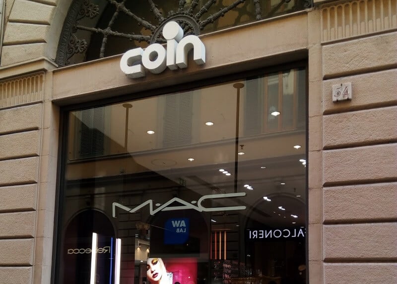 Loja Coin em Florença Loja Coin em Florença