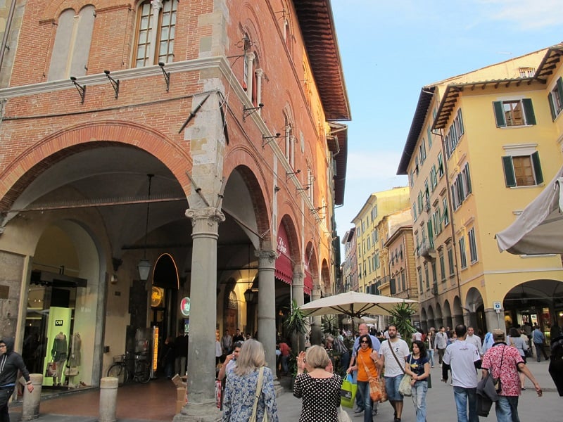 Borgo Stretto em Pisa Borgo Stretto em Pisa