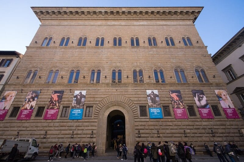 Fachada do Palazzo Strozzi em Florença Fachada do Palazzo Strozzi em Florença